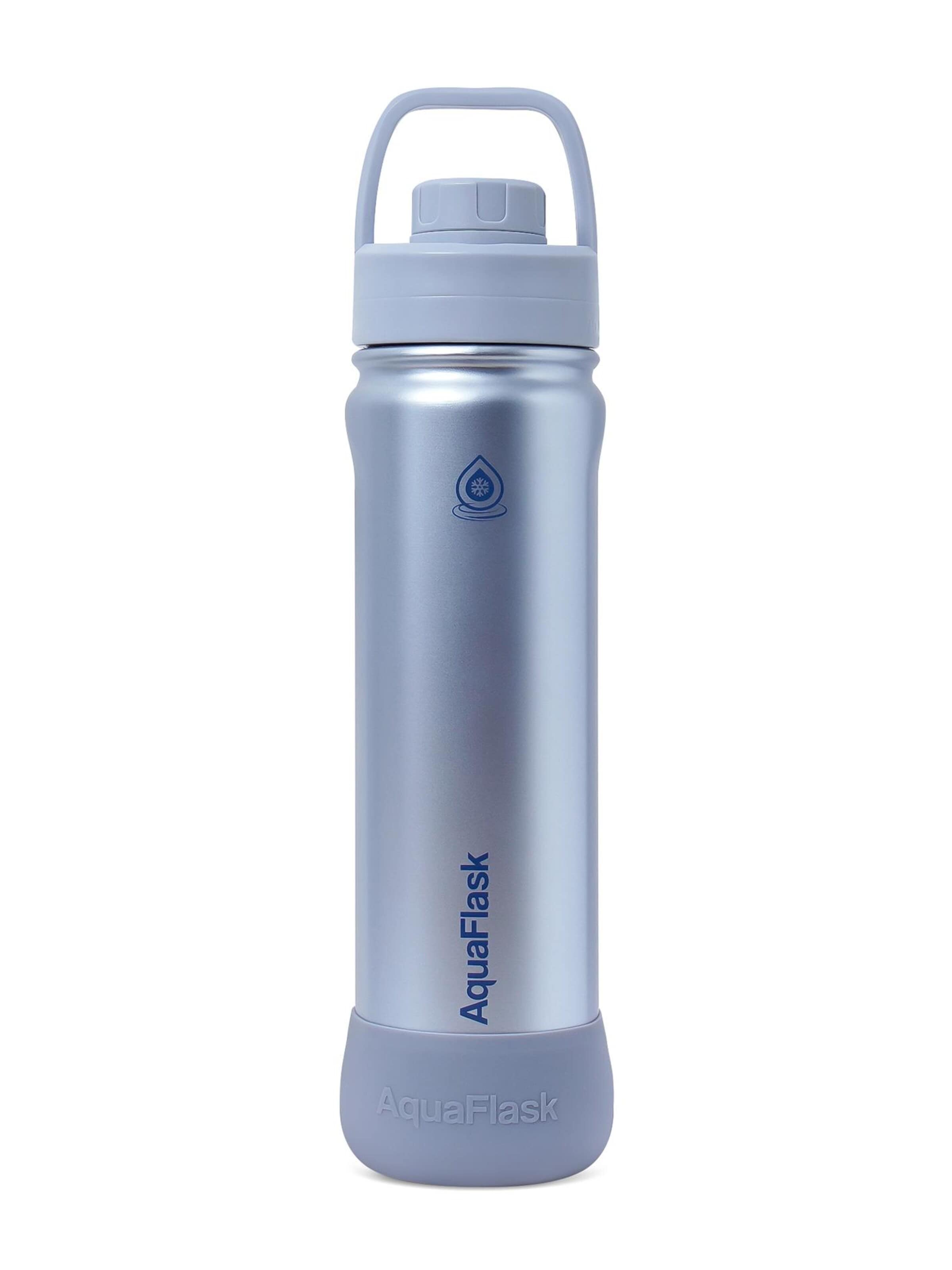 AquaFlask Láhev na vodu 'AquaFlask Termoláhev STELLAR 650 ml' – modrá: přední strana