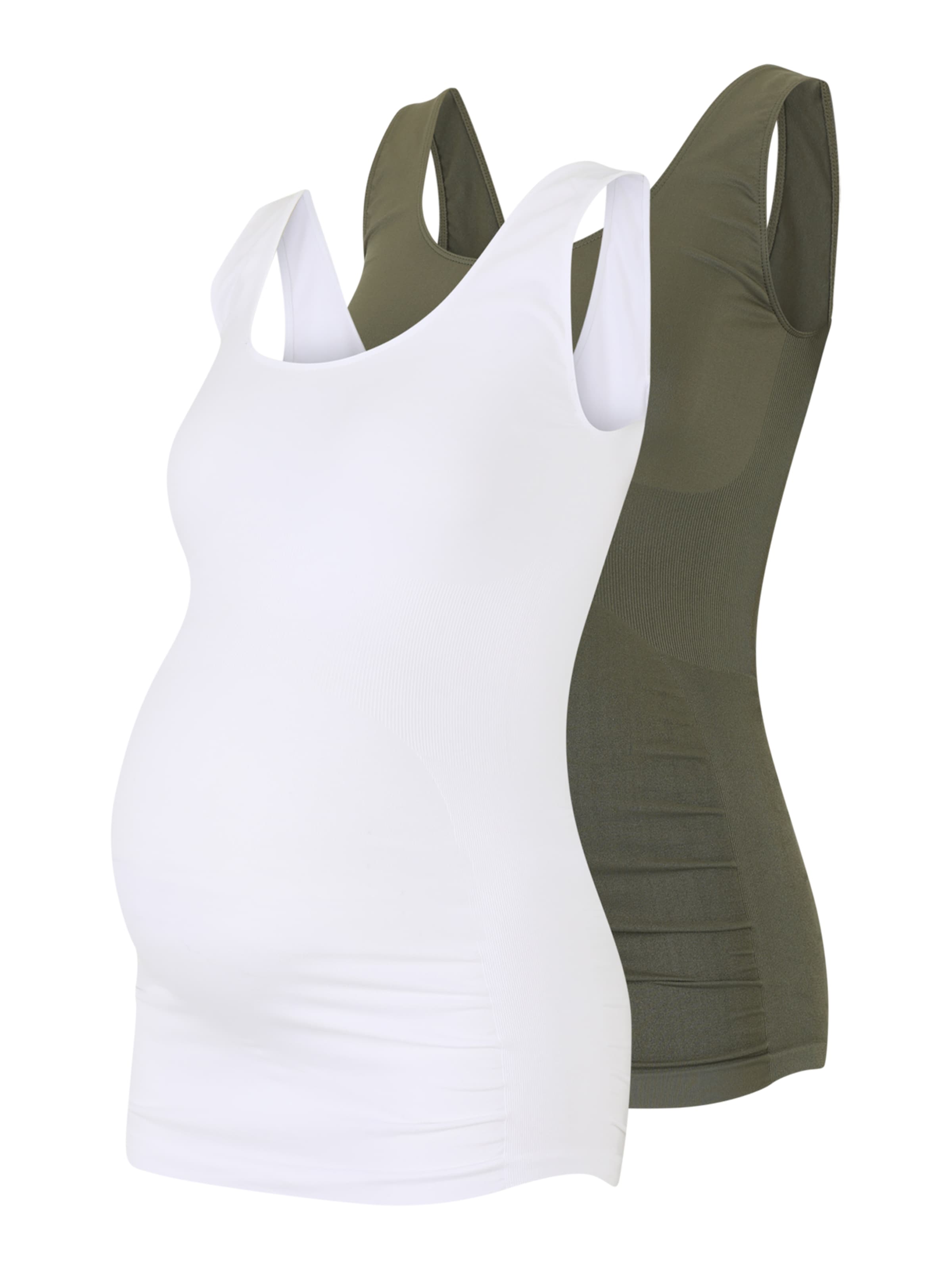 Top sportivo 'MLHEAL' di MAMALICIOUS in verde: frontale