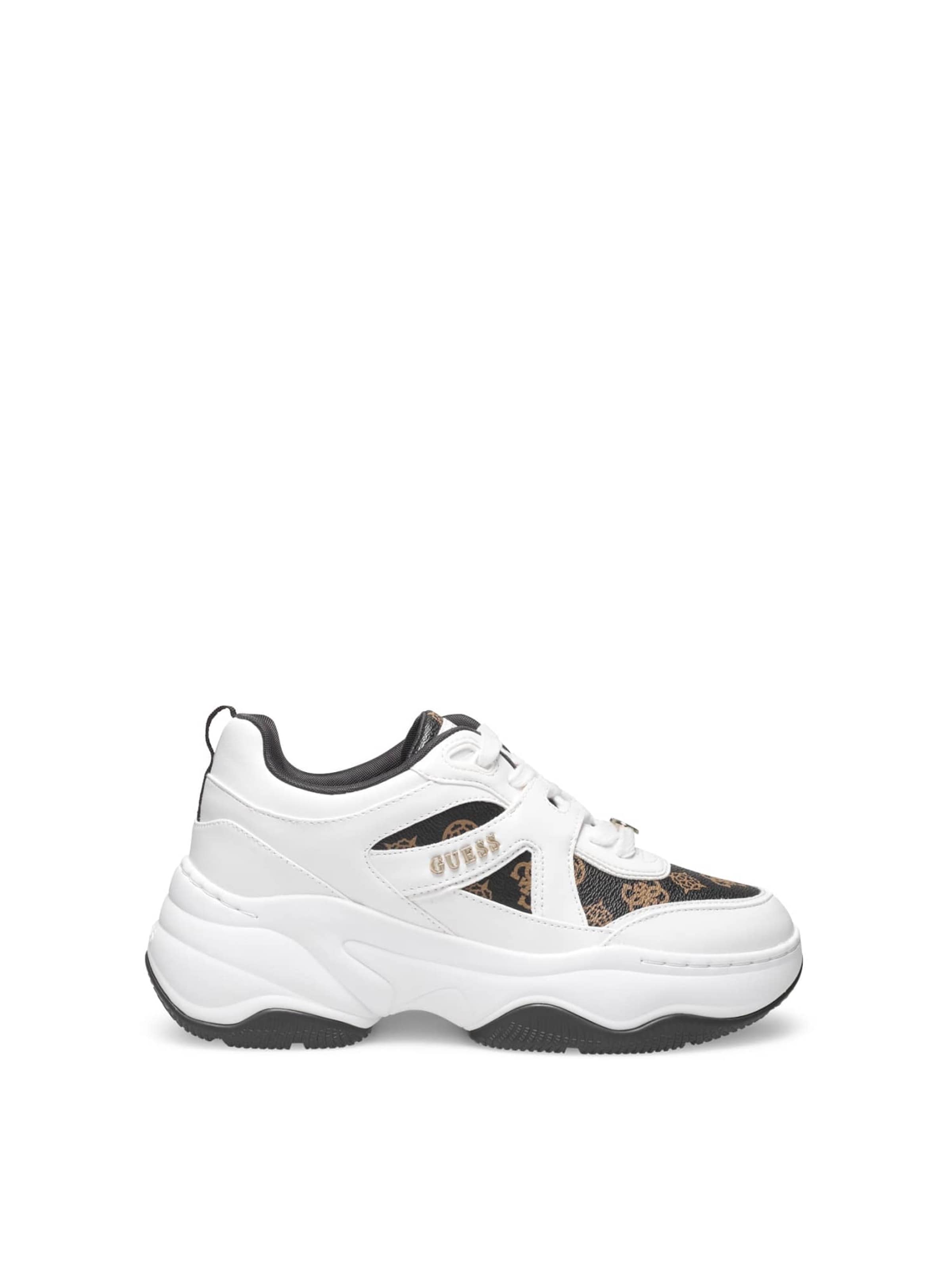 GUESS Sneakers 'Hacha' in White: front