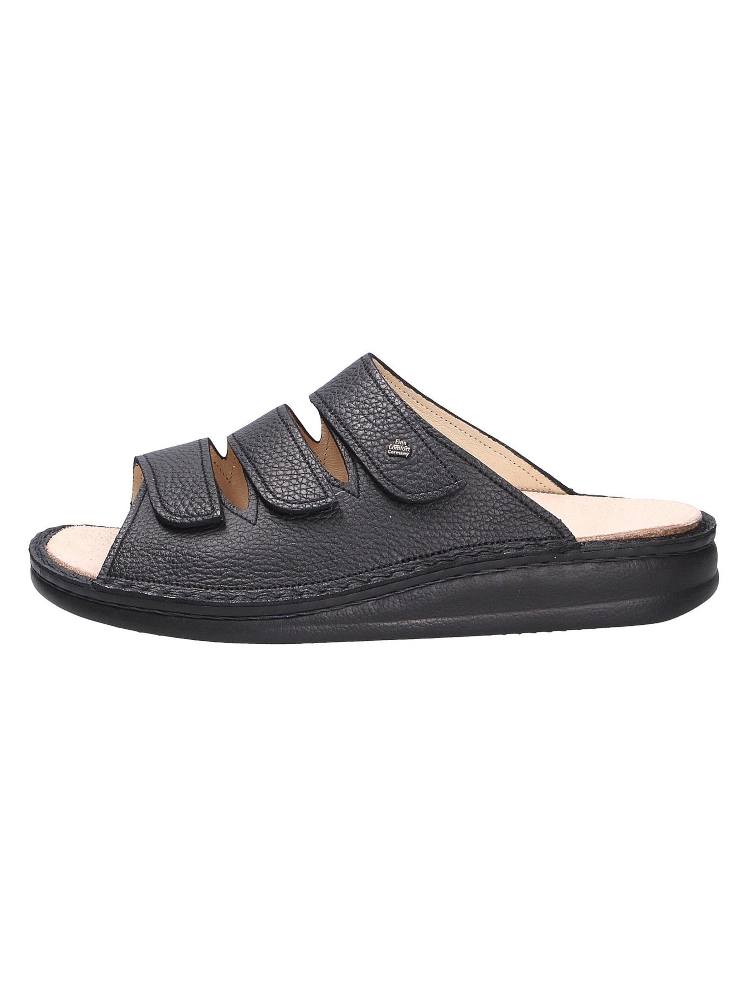 Finn Comfort Mules 'KORFU' in Black