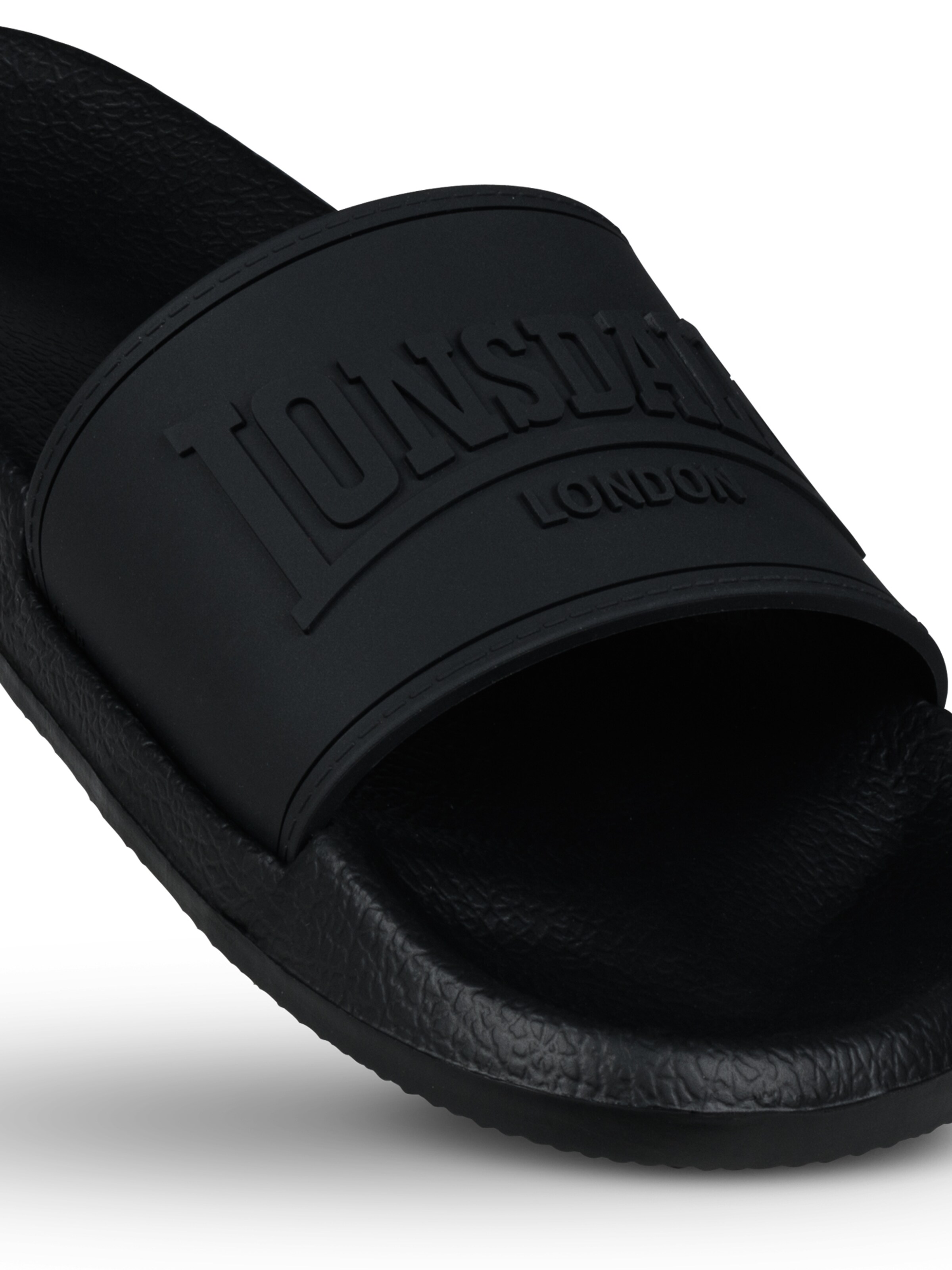 LONSDALE - Zapatos para playa y agua 'Sorrento' en negro