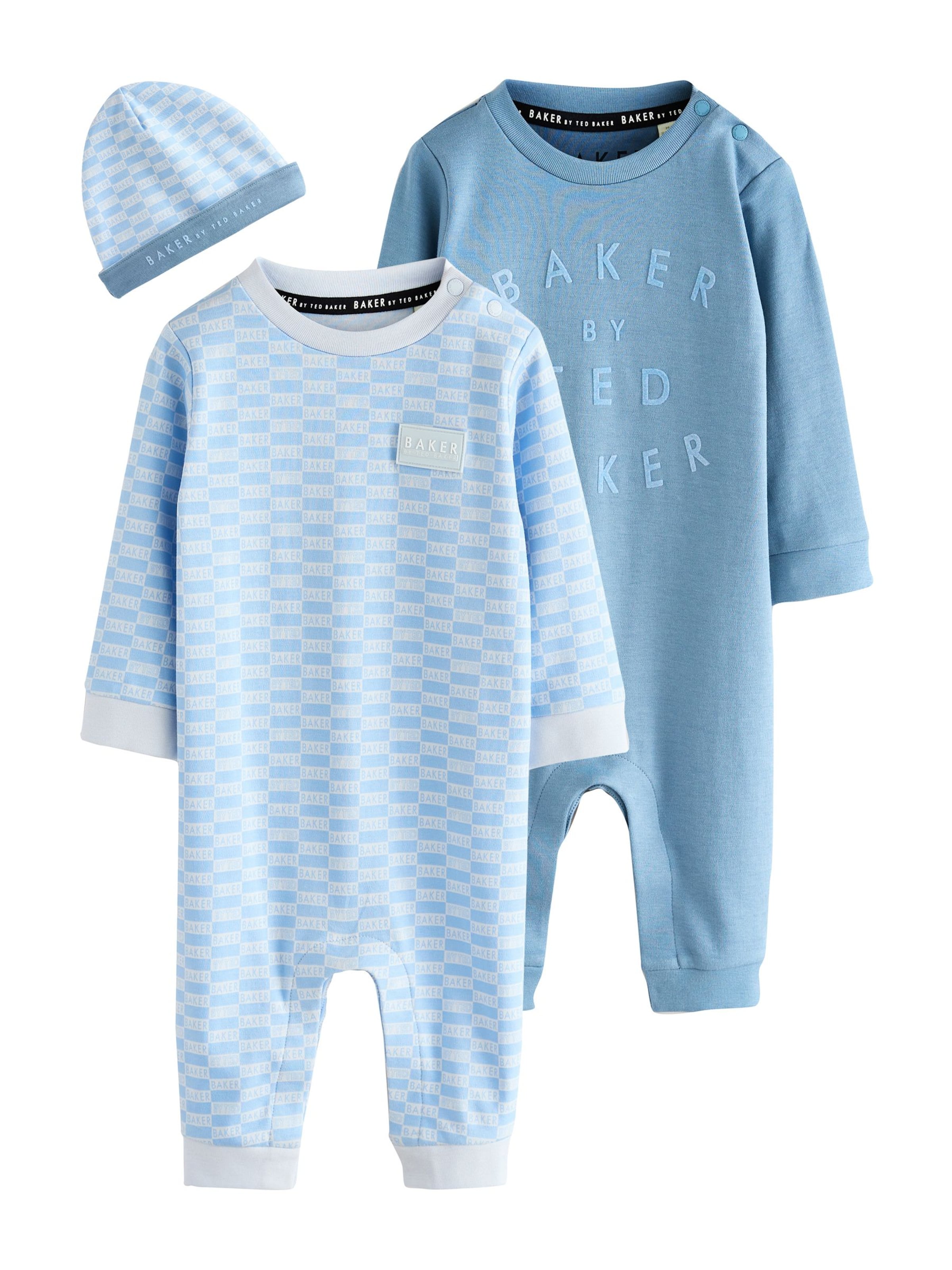 Baker by Ted Baker Ползунки/боди в Синий: спереди