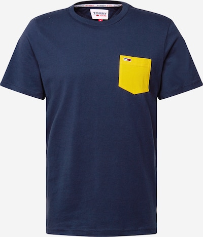 Tommy Jeans Shirt in de kleur Navy / Geel, Productweergave
