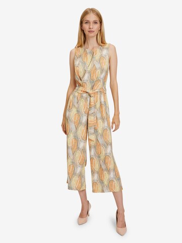 Betty & Co Jumpsuit in Geel: voorkant