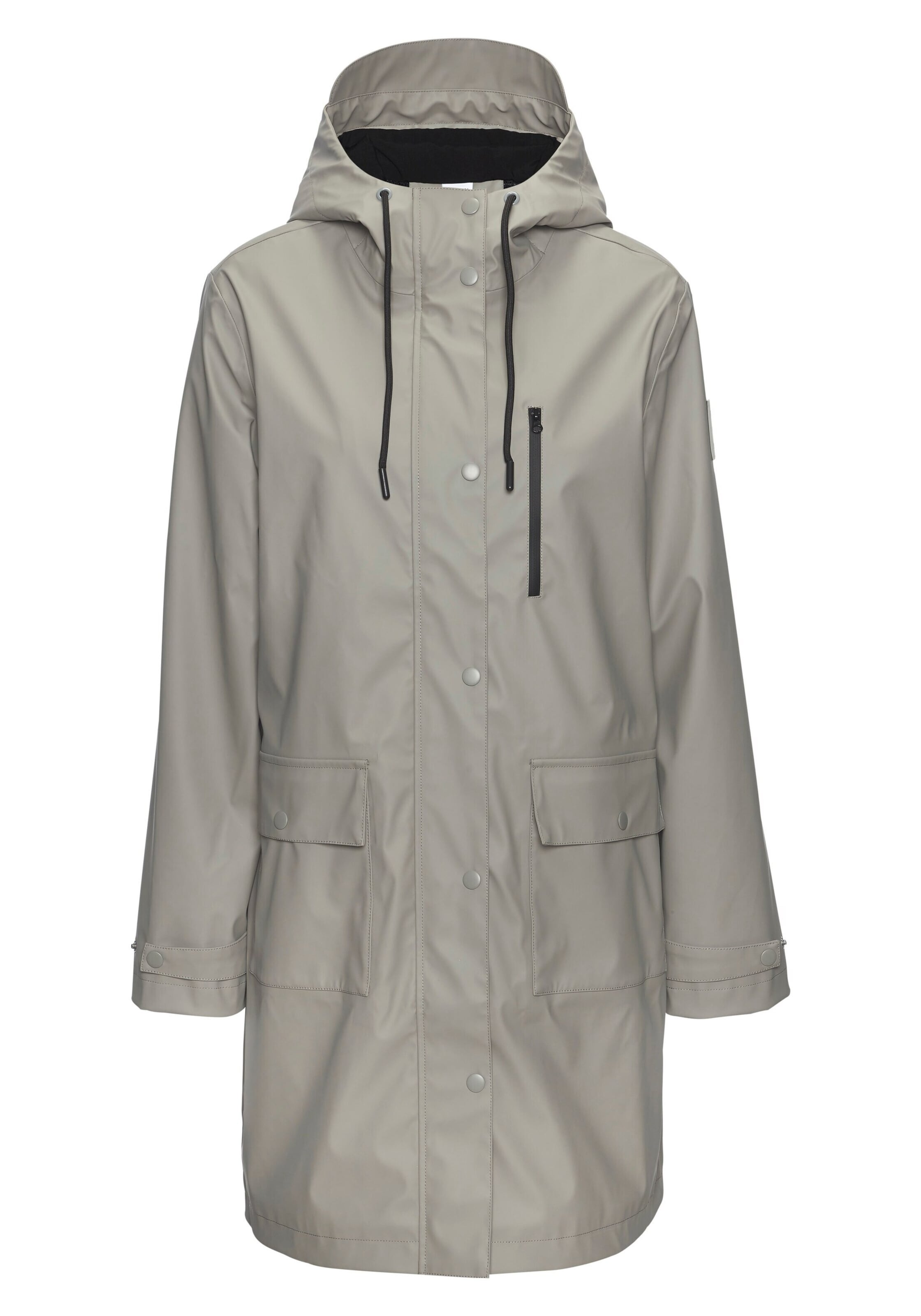 Elbsand Funktionsjacke in Grau: Vorderseite