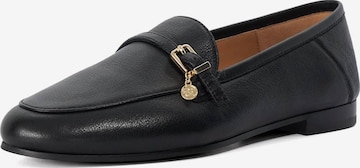 Chaussure basse Dune LONDON en noir : devant