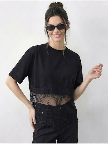 Bianco Lucci Shirt in Zwart