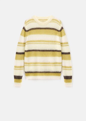 MANGO Sweater 'Colorin' in Beige