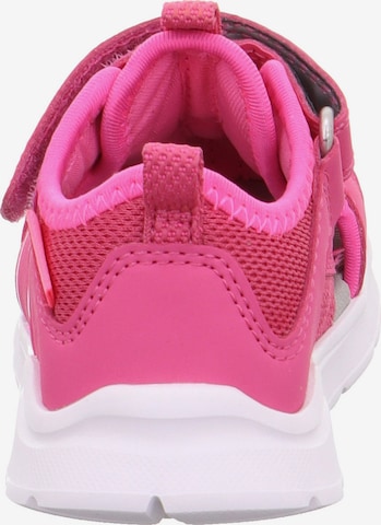 SUPERFIT Sandals 'Wave' in Pink