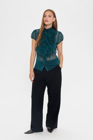 SAINT TROPEZ Shirt 'Lilja' in Grün