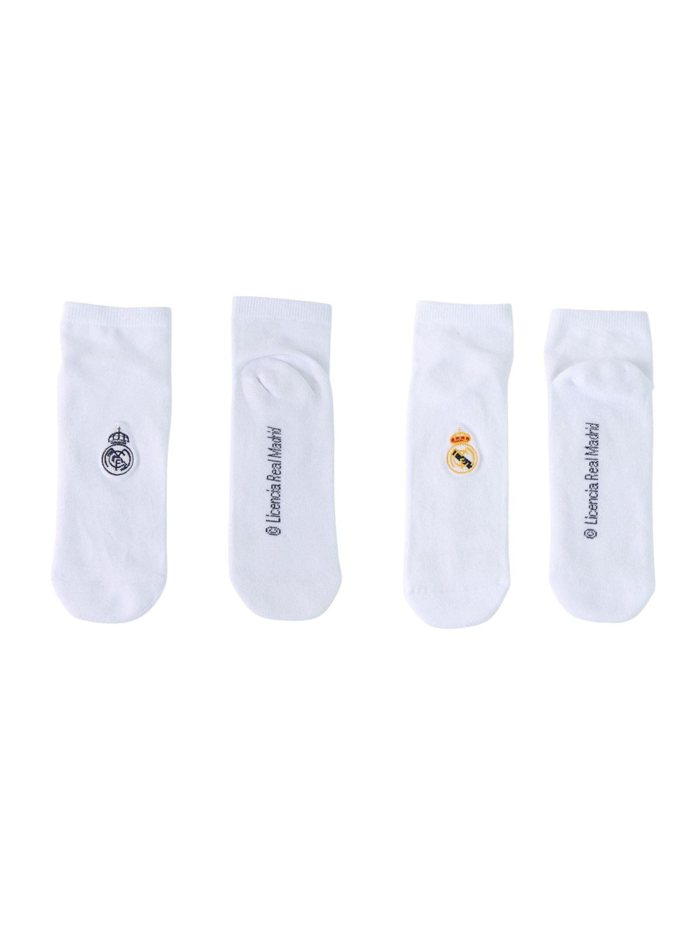Cerdá Socks 'Socken 2er-Pack – Real Madrid' in White: front