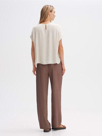 OPUS - Blusa 'Femka' en beige