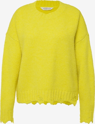 Pull-over Studio Untold en jaune : devant