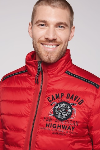 CAMP DAVID Between-Season Jacket in Red