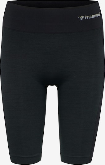 Hummel Pantalon de sport en noir / blanc, Vue avec produit