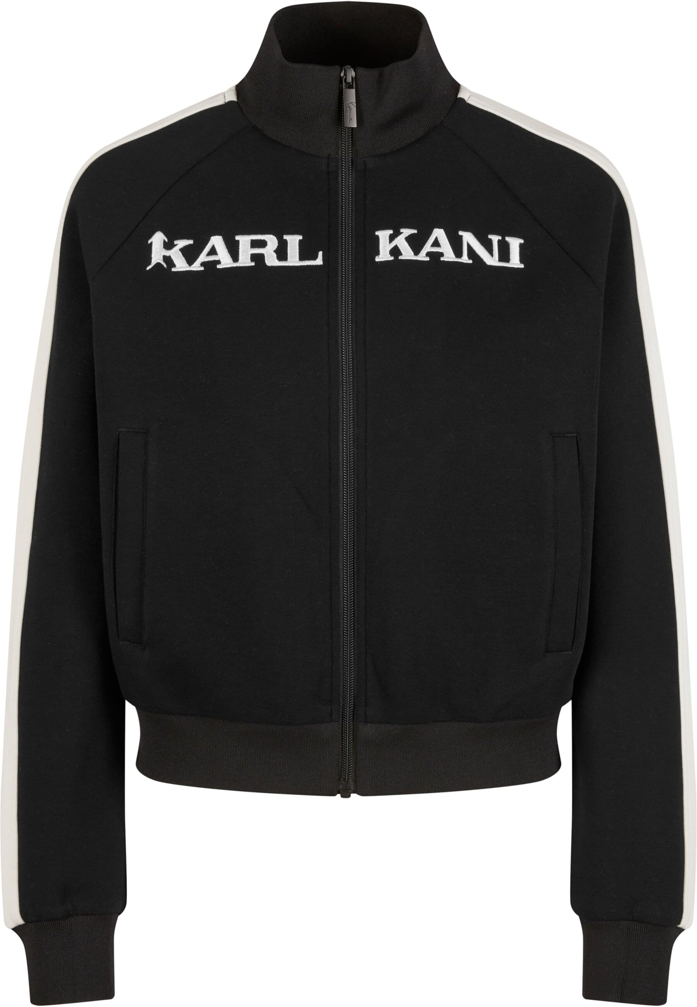 Karl Kani Bluza rozpinana w kolorze czarny: przód