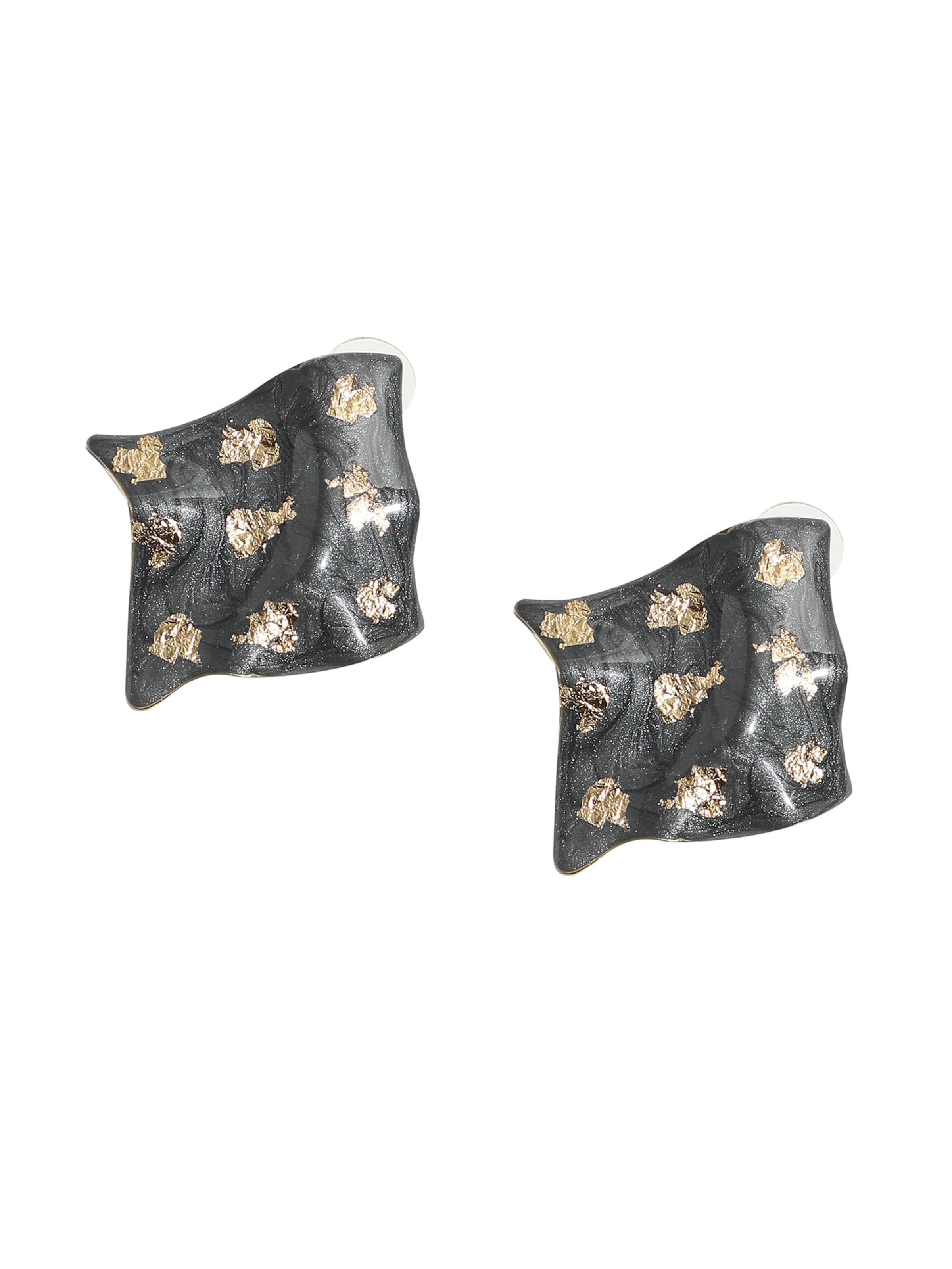 Orecchini 'Dolley' di SOHI in oro: frontale