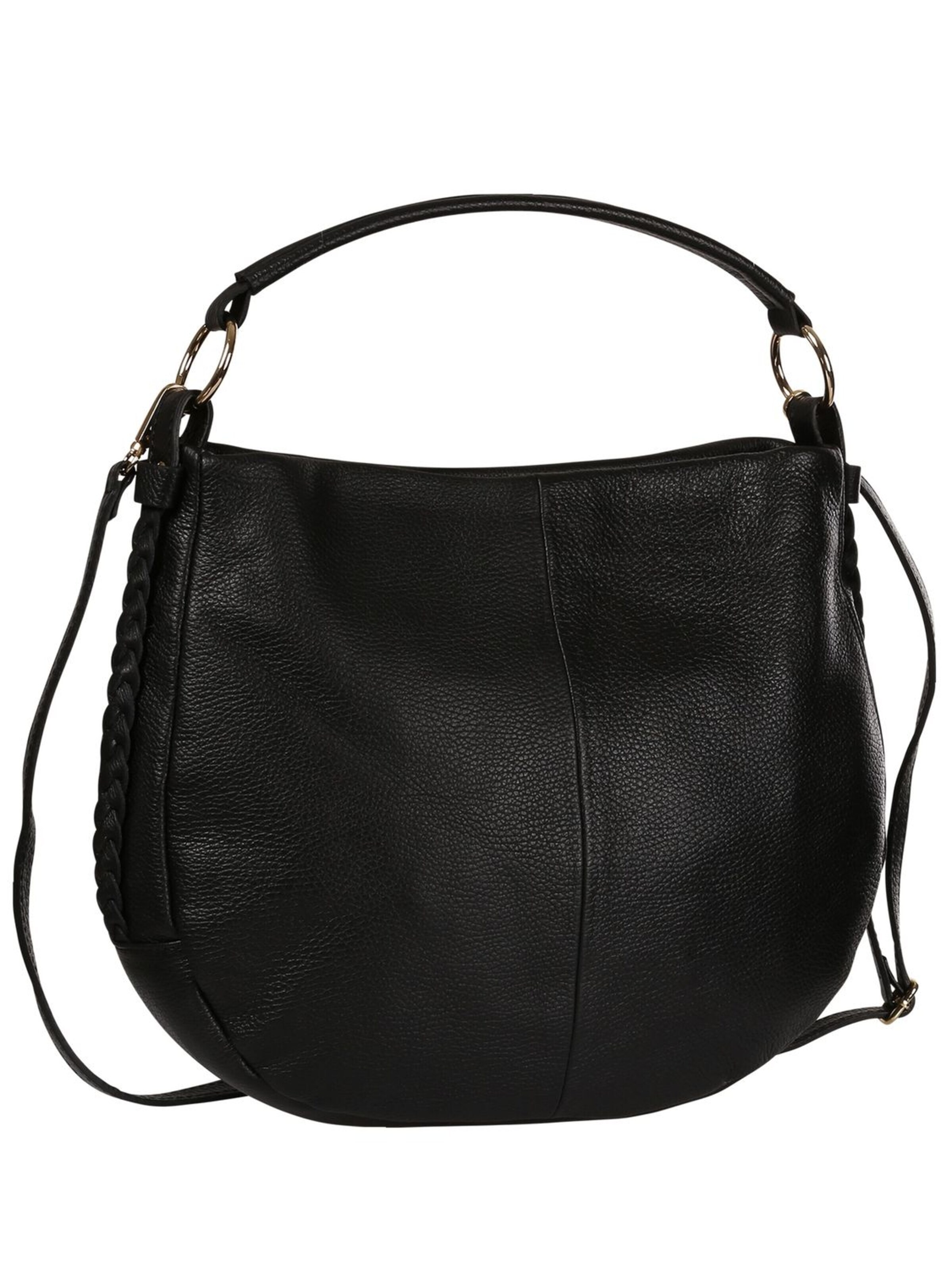Toscanto - Bolso de hombro en negro: frente