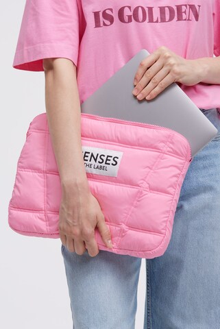 SENSES.THE LABEL Tablet Case in Pink: front