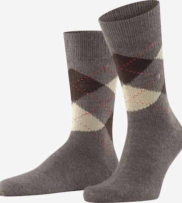 BURLINGTON Socks 'Preston' in Brown: front