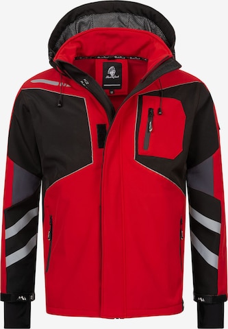 Rock Creek Outdoor jacket in Red: front