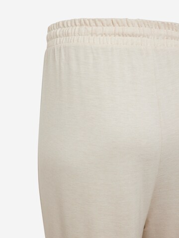 ONLY Carmakoma Tapered Hose 'OATLY' in Beige