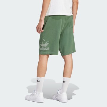 Loosefit Pantaloni 'Adicolor Outline Trefoil' di ADIDAS ORIGINALS in verde