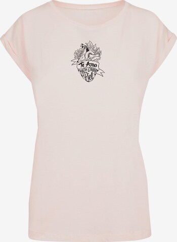 T-shirt Merchcode en rose : devant