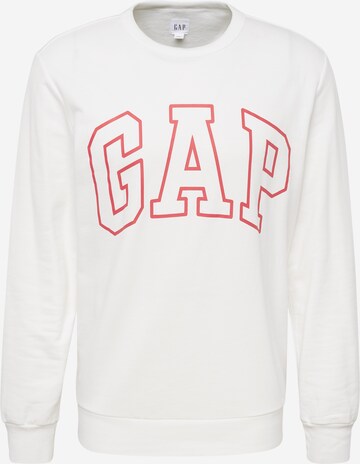 GAP Sweatshirt in Weiß: predná strana