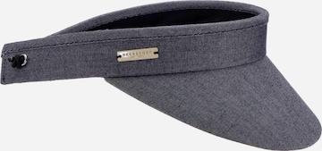 Seeberger Hat 'Visor' in Black: front