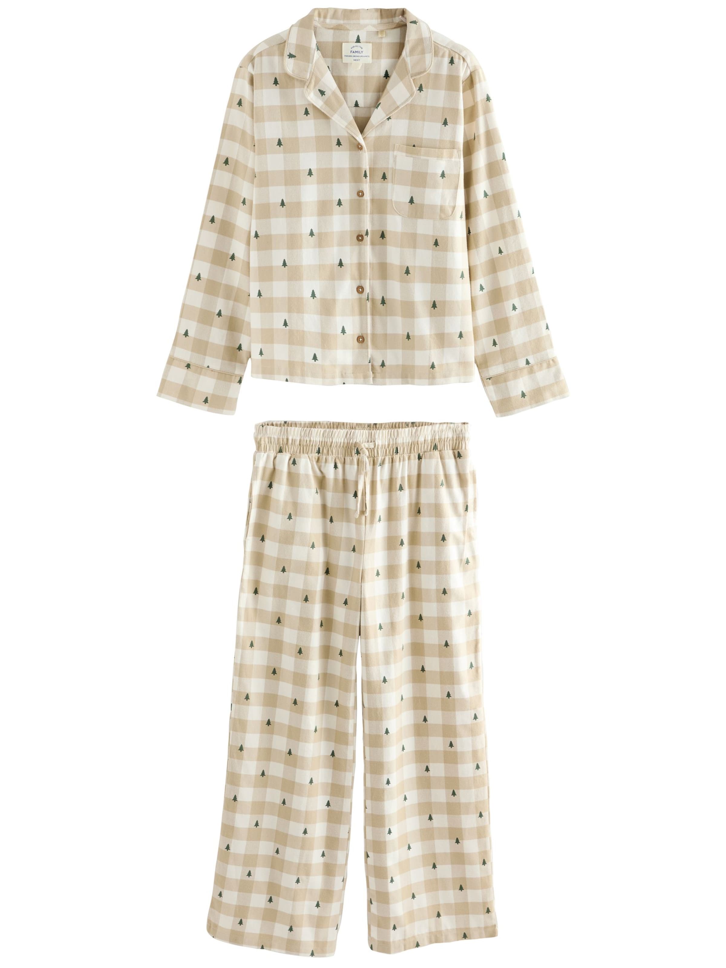 Next Πιτζάμα σε μπεζ: μπροστά