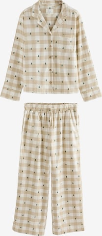 Pigiama di Next in beige: frontale