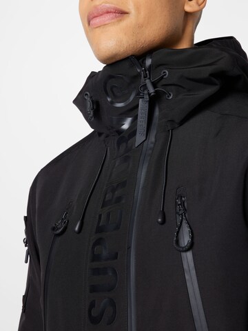 Superdry Weatherproof jacket 'Ultimate SD' in Black
