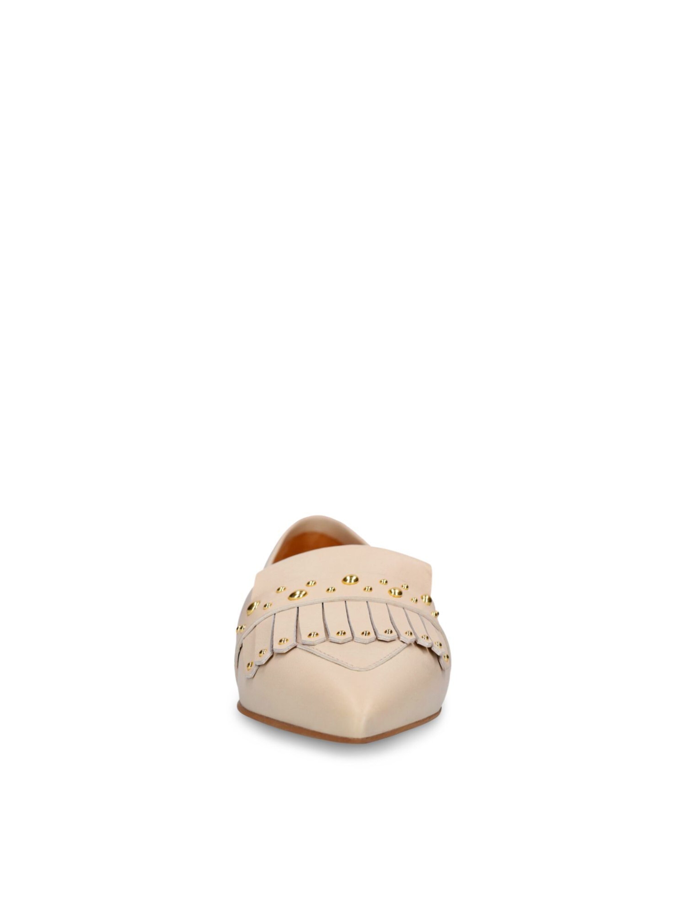 Mocassin MANFIELD en blanc