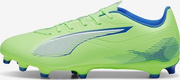 Chaussure de foot 'Ultra 5 Play' PUMA en vert : devant