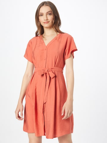 Robe-chemise 'Thora' ABOUT YOU en orange : devant