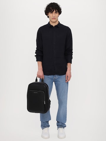 Regular fit Camicia di ARMANI EXCHANGE in blu