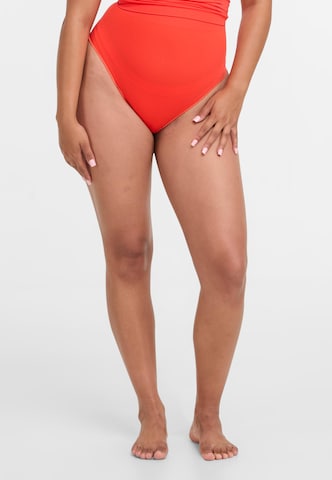 Lykkeland Atelier Shaping slip 'Second Skin' in Red: front