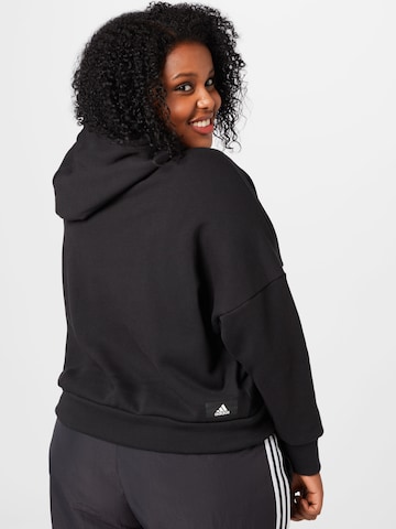 ADIDAS PERFORMANCE - Sweatshirt de desporto 'Future' em preto