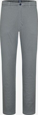 MEYER Regular Chino Pants in Grey: front