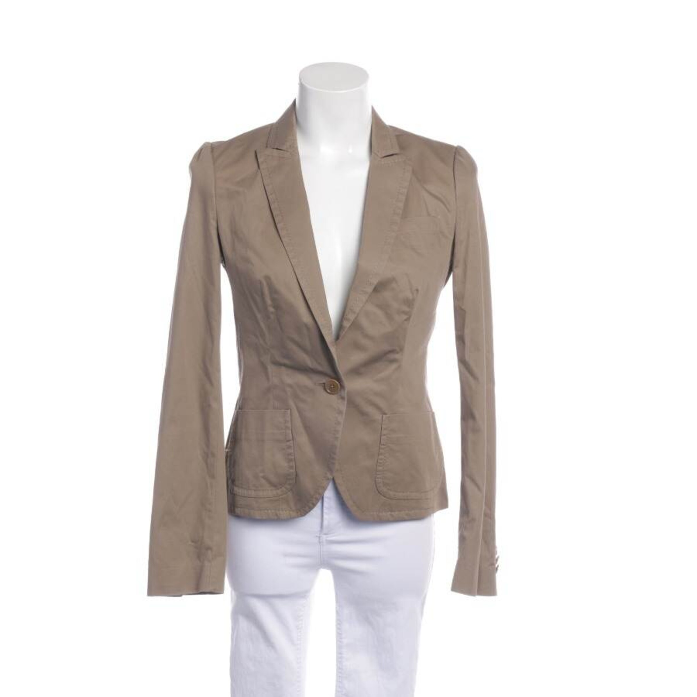 DRYKORN Blazer S in Braun: Vorderseite