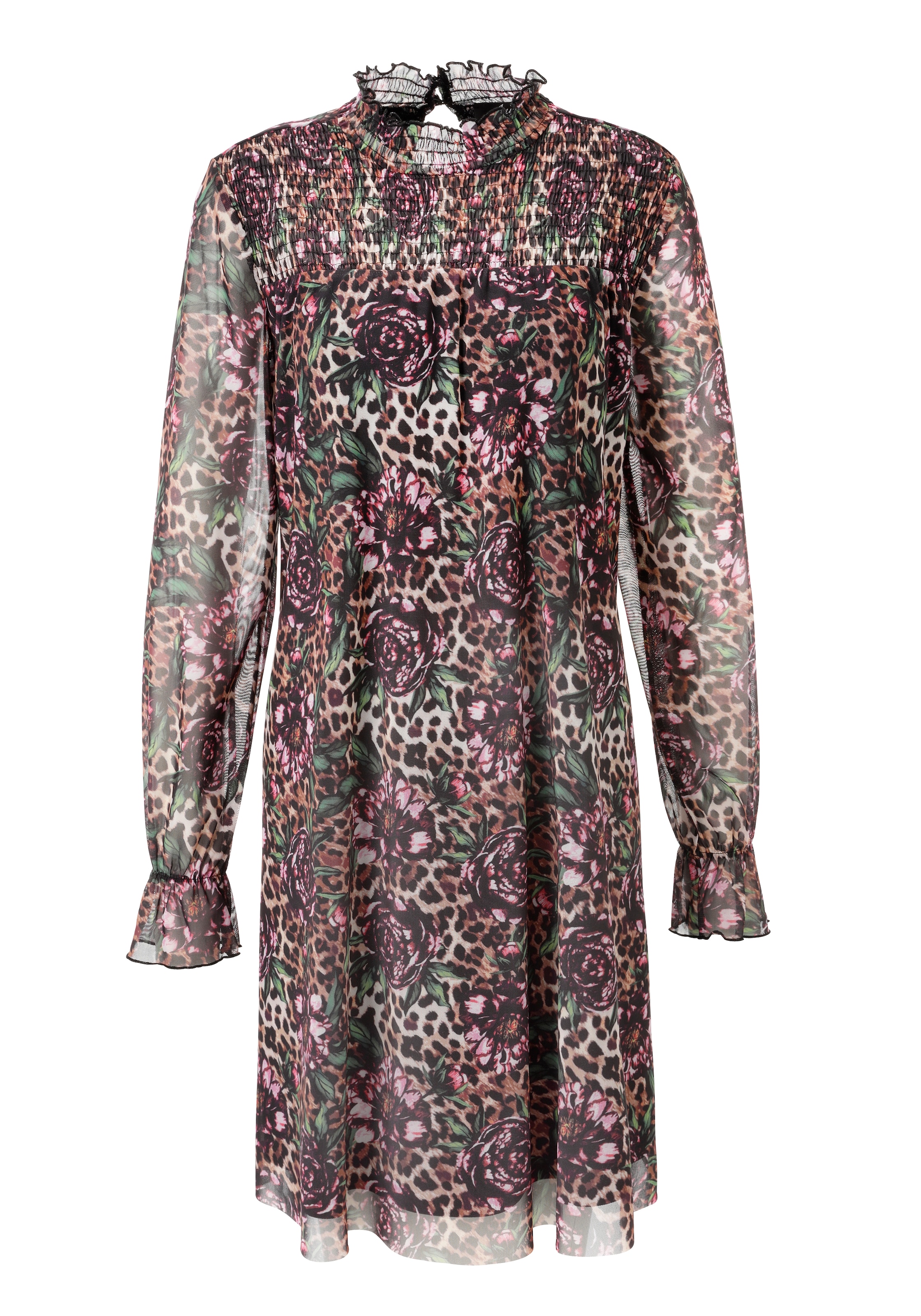 Aniston CASUAL Kleid in Braun: Vorderseite