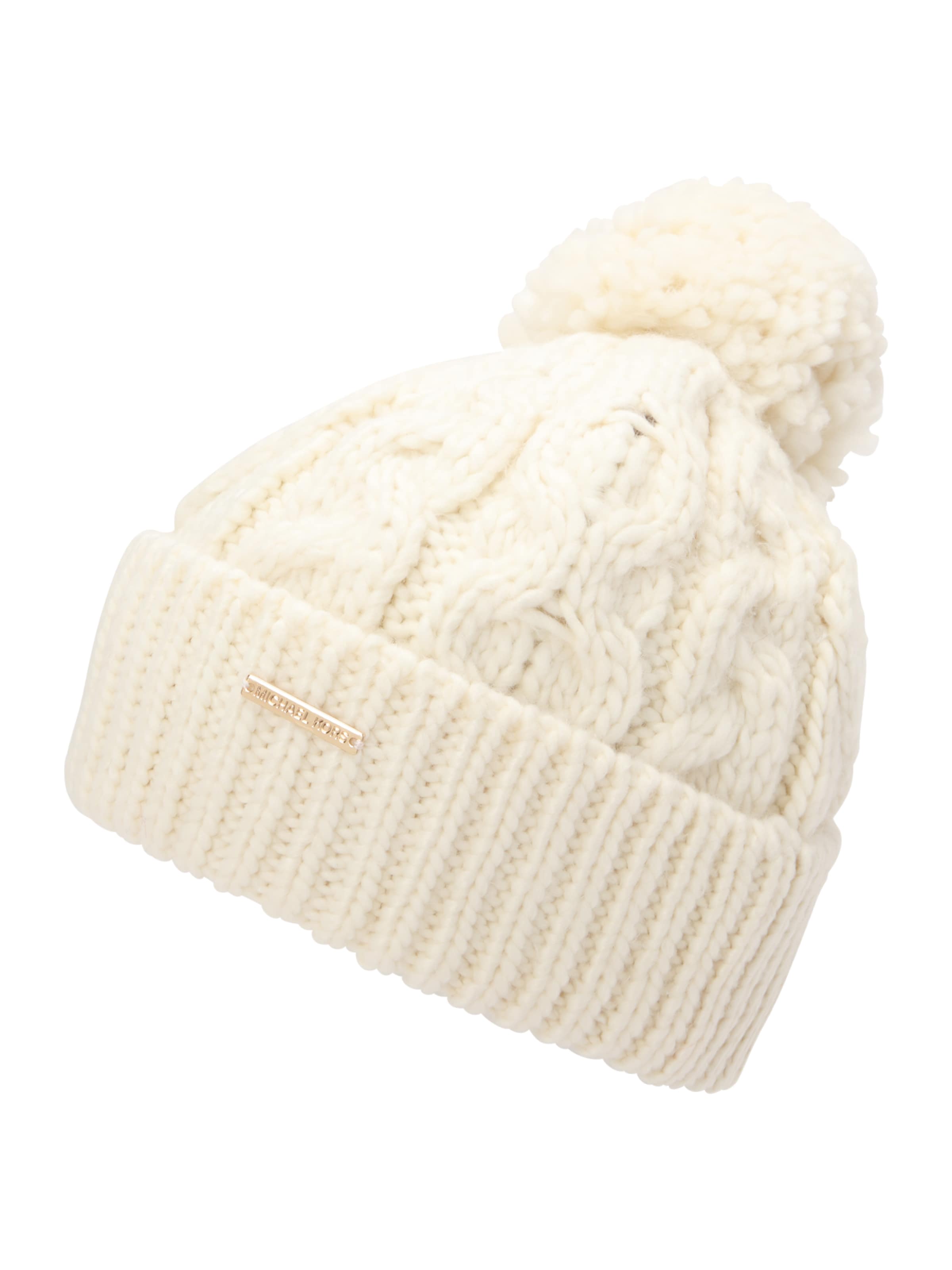 MICHAEL Michael Kors Czapka w kolorze beżowy: przód