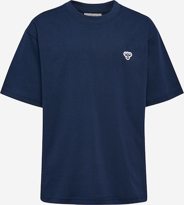 T-Shirt Hummel en bleu : devant