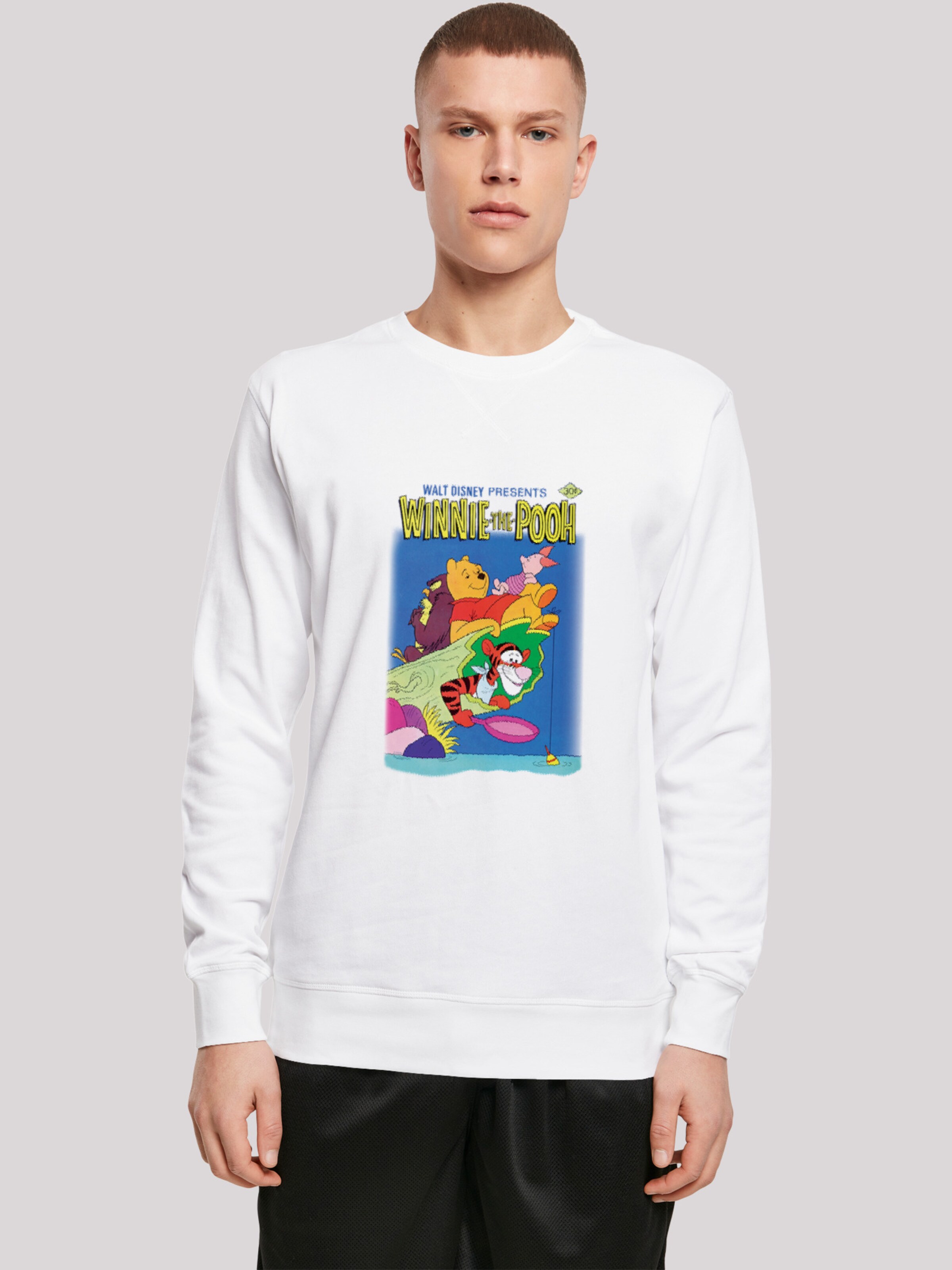 Männer Sweat F4NT4STIC Sweatshirt in Weiß - ML95988 Männer Sweat F4NT4STIC Sweatshirt in Weiß - ML95988