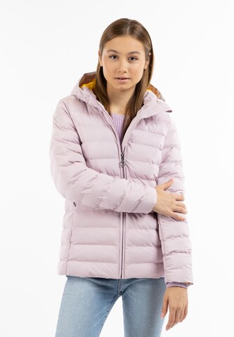 MYMO Winter jacket in Pink: front