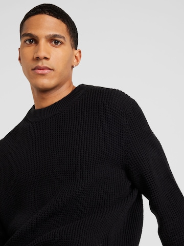 HUGO Sweater 'Saui' in Black