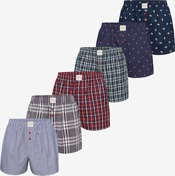 Phil & Co. Berlin Boxershorts ' Classic Sets ' in Gemengde kleuren: voorkant