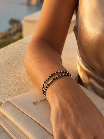 Alster Herz - Pulsera 'Black Soul' en negro