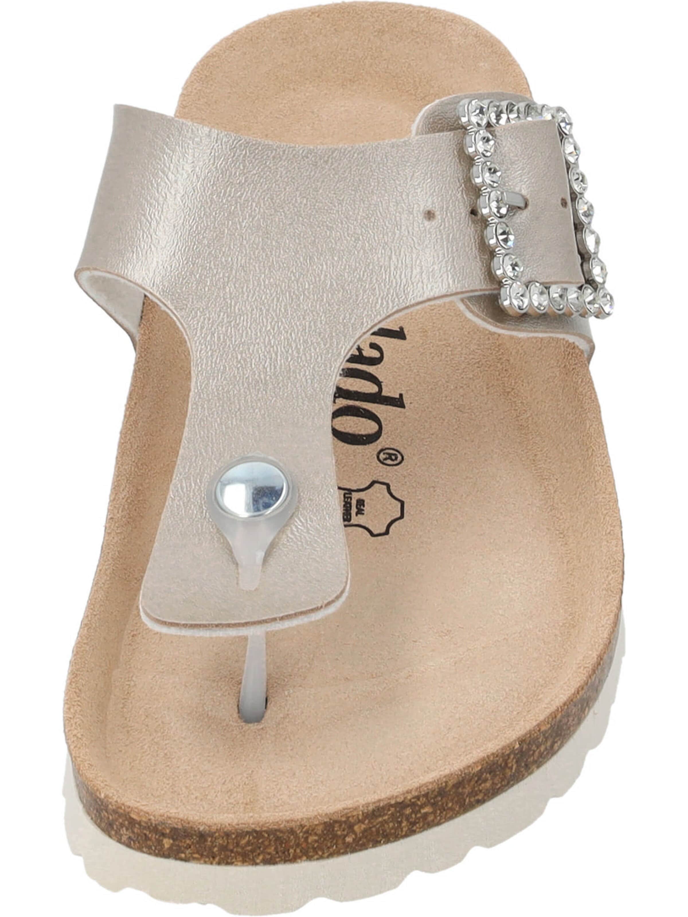 Palado by Sila Sahin T-bar sandals 'Palado Kos SQ by Sila Sahin' in Grey
